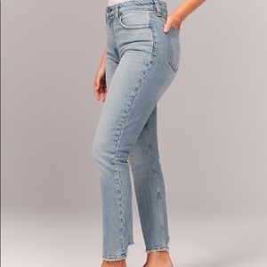 A&F skinny high rise jeans